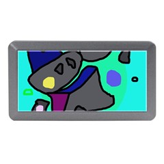 Blue Comic Abstract Memory Card Reader (mini)