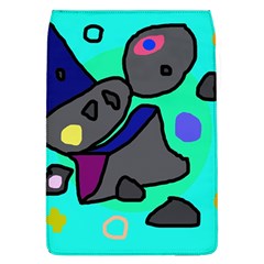 Blue Comic Abstract Flap Covers (l) 