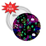 Abstract colorful chaos 2.25  Buttons (10 pack)  Front