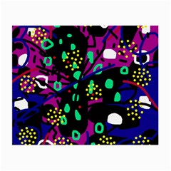 Abstract colorful chaos Small Glasses Cloth