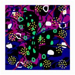 Abstract colorful chaos Medium Glasses Cloth Front