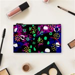 Abstract colorful chaos Cosmetic Bag (Small)  Front