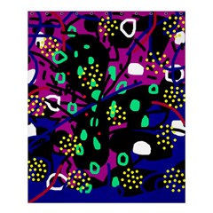 Abstract Colorful Chaos Shower Curtain 60  X 72  (medium)  by Valentinaart