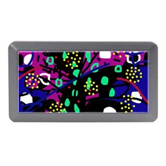 Abstract Colorful Chaos Memory Card Reader (mini) by Valentinaart