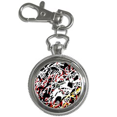 Colorful Chaos By Moma Key Chain Watches