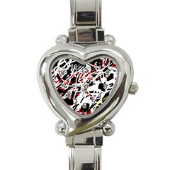 Colorful Chaos By Moma Heart Italian Charm Watch