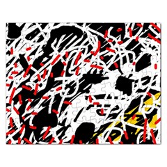 Colorful Chaos By Moma Rectangular Jigsaw Puzzl