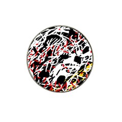 Colorful Chaos By Moma Hat Clip Ball Marker by Valentinaart