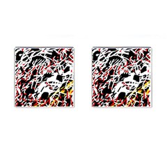 Colorful Chaos By Moma Cufflinks (square)