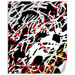 Colorful Chaos By Moma Canvas 16  X 20  