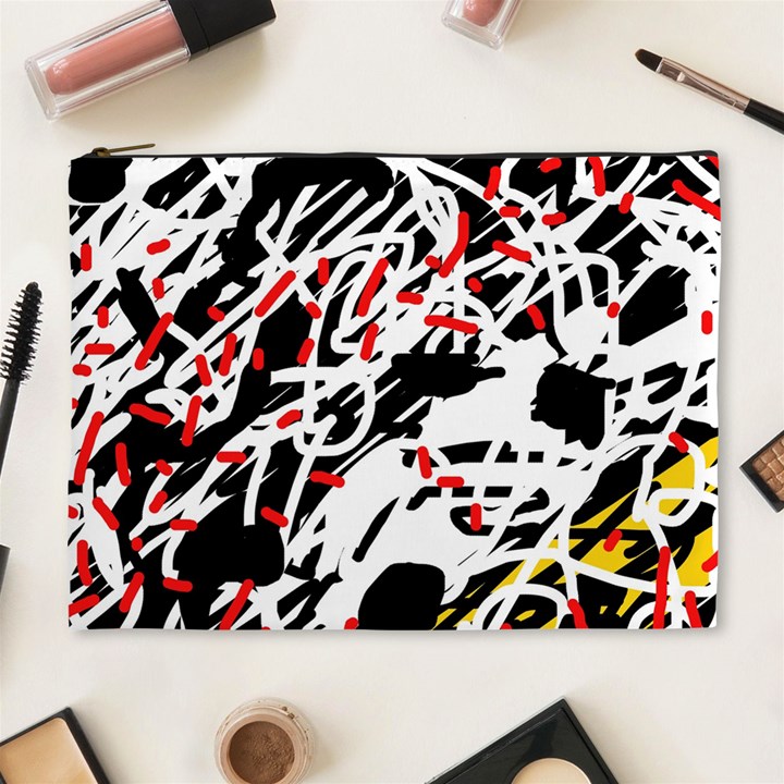 Colorful chaos by Moma Cosmetic Bag (XL)