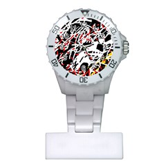 Colorful Chaos By Moma Plastic Nurses Watch