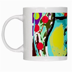 Abstract Animal White Mugs by Valentinaart