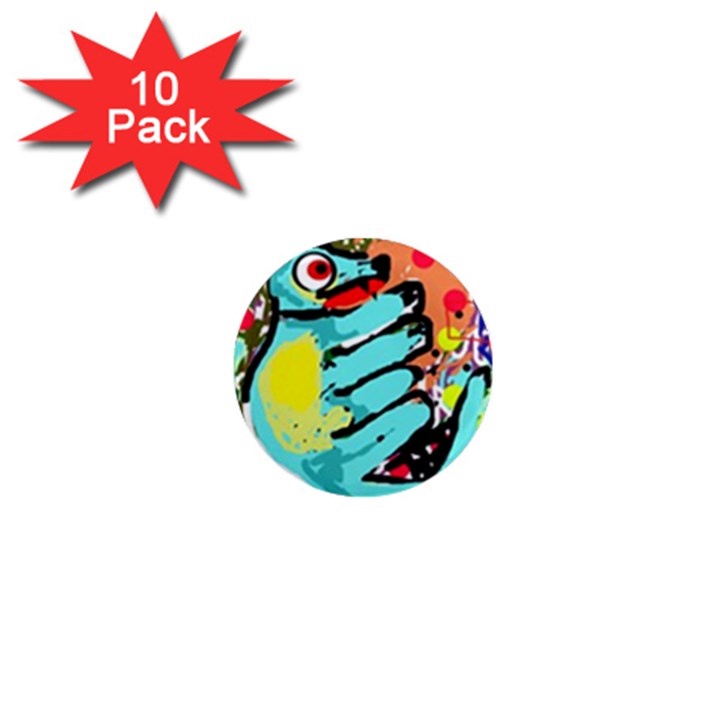 Abstract animal 1  Mini Magnet (10 pack) 