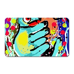 Abstract Animal Magnet (rectangular)