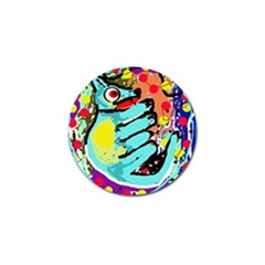 Abstract Animal Golf Ball Marker