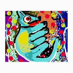 Abstract Animal Small Glasses Cloth