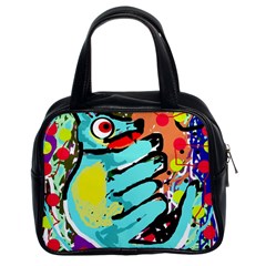 Abstract Animal Classic Handbags (2 Sides)