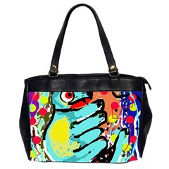 Abstract Animal Office Handbags (2 Sides) 