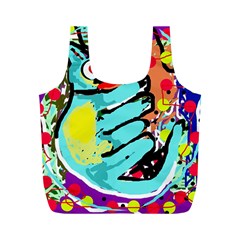 Abstract Animal Full Print Recycle Bags (m) 