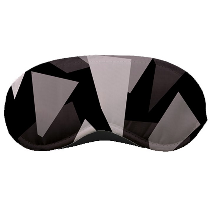 Simple gray abstraction Sleeping Masks