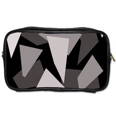 Simple Gray Abstraction Toiletries Bags 2-side