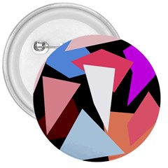 Colorful Geometrical Design 3  Buttons