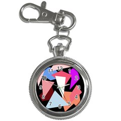 Colorful Geometrical Design Key Chain Watches