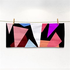 Colorful Geometrical Design Hand Towel