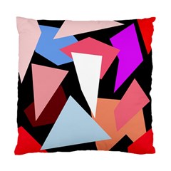 Colorful Geometrical Design Standard Cushion Case (two Sides)