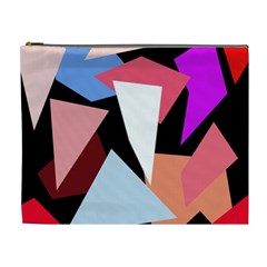 Colorful Geometrical Design Cosmetic Bag (xl)