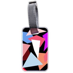 Colorful Geometrical Design Luggage Tags (two Sides)