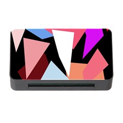 Colorful Geometrical Design Memory Card Reader With Cf