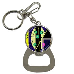 Crazy Abstraction By Moma Bottle Opener Key Chains