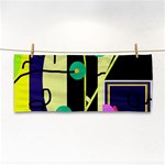 Crazy abstraction by Moma Hand Towel Front