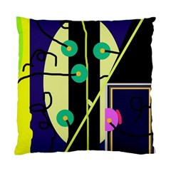 Crazy Abstraction By Moma Standard Cushion Case (one Side)