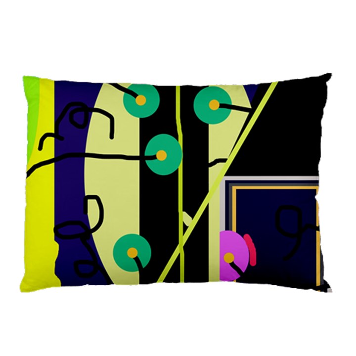 Crazy abstraction by Moma Pillow Case