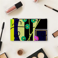 Crazy Abstraction By Moma Cosmetic Bag (small) 