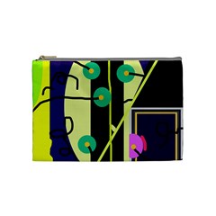 Crazy Abstraction By Moma Cosmetic Bag (medium) 