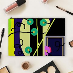 Crazy Abstraction By Moma Cosmetic Bag (large) 