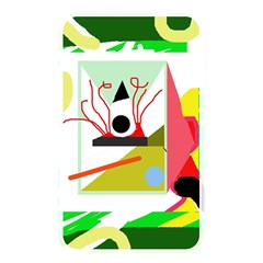 Green Abstract Artwork Memory Card Reader