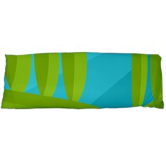 Green And Blue Landscape Body Pillow Case (dakimakura)