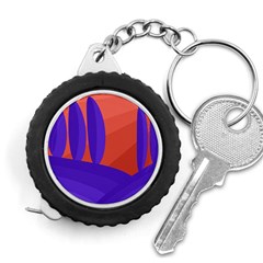 Purple And Orange Landscape Measuring Tapes