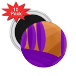 Orange and purple landscape 2.25  Magnets (10 pack)  Front