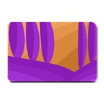 Orange and purple landscape Small Doormat  24 x16  Door Mat