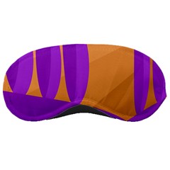 Orange and purple landscape Sleeping Masks