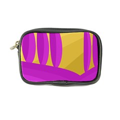 Yellow And Magenta Landscape Coin Purse