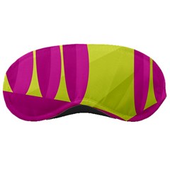 Yellow And Pink Landscape Sleeping Masks