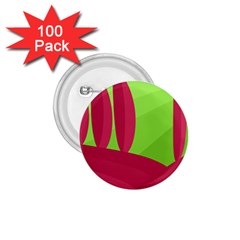 Green And Red Landscape 1 75  Buttons (100 Pack) 