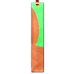 Green And Orange Landscape Large Book Marks